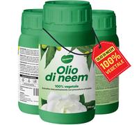 Olio di Neem per Piante 250ml 100% Vegetale Azione Naturale contro varie