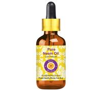 Olio di Neem puro Deve Herbes (Azadirachta indica) spremuto a freddo per...