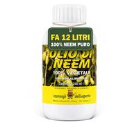 Olio di Neem Puro per Piante 240 ml Concentrato - Fa 12 Litri al 2% | I Consigli dell'Esperto, dal 1984 - 100% olio di neem spremuto a freddo - 20 ml per litro d'acqua - Orto, agrumi e rose