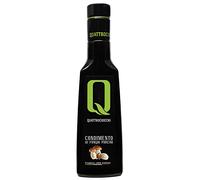 Olio di oliva extra vergine bio aromatizzato FUNGHI - 0,25 lt. - Quattrociocchi