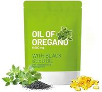 Olio di origano in Capsule, [Nuovo] Olio di origano bilanciato con Olio di Semi Neri, Non OGM,1Pcs