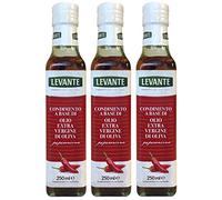 Olio di peperoncino Levante (3 x 250 ml) - Olio d'oliva aromatizzato con peperoncino