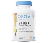 Olio di pesce Omega-3, 1000mg (Limone) - 120 softgels