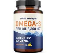 Olio di pesce Omega 3, Olio di pesce selvatico, Acidi grassi, DHA, Supporta gli occhi e il sistema immunitario, Rispettoso del corpo
