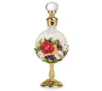Olio di profumo arabo 12 ml di strass di lusso Rose Dubai Profumo per donne Fragranza di olio essenziale di lunga durata
