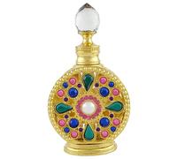 Olio di profumo arabo, profumo di Dubai con fragranza a lunga durata da 15 ml con una lussuosa bottiglia da donna