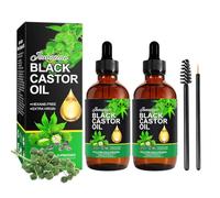 Olio di Ricino Biologico 120ml, 100% Puro e Naturale Spremuto a Freddo, per la Crescita di Capelli, Ciglia e Sopracciglia, Olio per Barba, Corpo e Viso, Trattamento Viso e Unghie