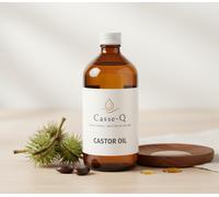 Olio di ricino - Casse-Q (500 ml) Olio di bellezza puro al 100% naturale per ...