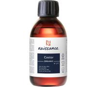 Olio Di Ricino Certificato Biologico - 225Ml - Olio Di Castor Pressato a Freddo