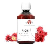 Olio di Ricino, Crescita e l'ispessimento, Siero per Ciglia e Sopracciglia, Olio Riparatore per Capelli, Stimolante della Crescita, Idratante Barba, Anticaduta Naturale, Unghie e Cuticole 1000 ml