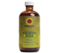 Olio di ricino nero giamaicano, ricco di vitamina E, acidi grassi Omega e minerali, per olio per la crescita dei capelli, balsamo per la pelle, sopracciglia e ciglia (237 ml, bottiglia per animali