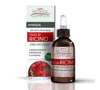 Olio di Ricino Nutriente Rinforzante e Lucidante per Capelli Pelle Labbra e Ciglia Ultra Retinol Complex