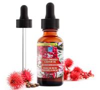 Olio di Ricino Organico, 100% Naturale | Per Capelli, Sopracciglia, Ciglia | Riduce Occhiaie | Idrata Pelle e Labbra | Rinforzante Unghie, Castor Oil, 100 ml