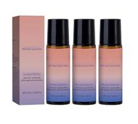 Olio di ricino organico con rullo al quarzo rosa, olio di ricino biologico con rullo al quarzo rosa, 100% puro, spremuto a freddo, puro olio di ricino biologico per la crescita dei capelli, ciglia