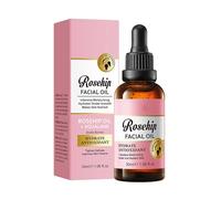 Olio di rosa con siero di vitamina C, anti-invecchiamento contro macchie scure e stanchezza, idratante per viso, corpo, pelle, 30 ml (1)