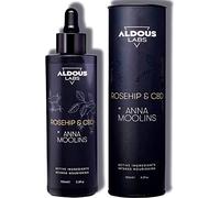 Olio di Rosa Mosqueta Puro 100% Arricchito con CBD - Spremuto a Freddo - Vegano - Formula Avanzata - Cicatrici, Smagliature, Scottature, Pelle, Capelli e Unghie - 100 ml - Regalo Originale