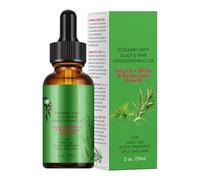 Olio Di Rosmarino Per Capelli, 59 Ml Di Cuoio Capelluto Menta Rosmarino E Olio Di Rafforzamento Dei Capelli, Olios Di Rosmarinos Con Biotina Per Il Trattamento Del Cuoio Capelluto E Cura Della Fine