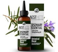 Olio di Rosmarino per Capelli AESTHETE | 100 ml Naturale con Ricino, Macadamia e Vitamina E | Stimola la Crescita, Rinforza, Non Unge | Rosemary Oil for Hair Growth 99,99% Natural Origin
