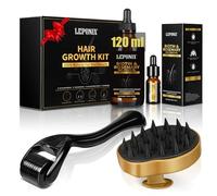 Olio di Rosmarino per Capelli, Olio Capelli Rosmarino con Massaggiatore Cuoio Capelluto & Hair Roller Siero Capelli per Uomini Donna Anti Caduta Capelli e Crescita Capelli 4 Fl oz 120ml