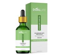 Olio di rosmarino per capelli - Speciale miscela di olio di rosmarino, cura naturale per capelli lucidi e voluminosi, supporta la crescita dei capelli, arricchita con più oli vegetali - Vegano, senza