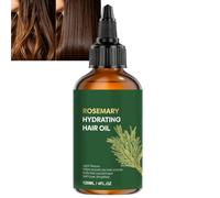 Olio di rosmarino per capelli voluminosi, olio riparatore idratante e levigante per capelli crespi e secchi, siero per cuoio capelluto lucido non grasso, controllo dell'effetto crespo leggero (1PCS)