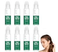 Olio di rosmarino per la crescita dei capelli, siero nutriente per il cuoio capelluto per capelli più spessi, applicatore quotidiano per la cura dei capelli per uomini donne tutti i tipi (8PCS)