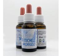 Olio di San Michele Arcangelo, Olio di Cocco e Mandorle Dolci, Olii Essenziali di Geranio, Incenso, Sandalo, Garofano, Cannella, 20 ml, Prodotto 100% Naturale (3 x 20 ml)