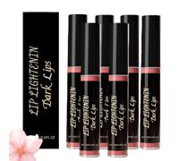 Olio di schiarimento labbra per labbra nere - Olio idratante rosa con vitamina E, balsamo tinto per donne e uomini, idratante durevole per crepe secche (6)