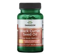 Olio di semi di cumino nero Swanson, 500 mg, 60 capsule Integratore alimentare