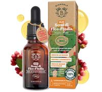 Olio di Semi di Fico d India Bio 100% Puro Pressato a Freddo Antirughe Riduce