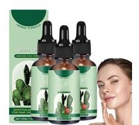 Olio di semi di fico d'India idratante per la pelle, olio di semi di fico d'India, olio di fico d'India biologico per viso, pelle secca e idratante per il corpo (3 pezzi)