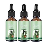 Olio Di Semi Di Fico D'India, Olio Di Semi Di Fico D'India Idratante Per La Pelle, Olio Per Il Corpo Di Fico D'India Con Ingredienti Naturali Per Il Viso, I Capelli, La Pelle (3pcs)