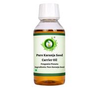 Olio Di Semi Di Karanja Puro E Naturale Non Raffinato Per Pelle E Capelli