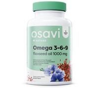 Olio di semi di lino Omega 3-6-9, 1000mg - 60 capsule molli