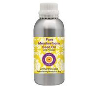 Olio di semi di Meadowfoam puro di Deve Herbes (Limnanthes alba) 100% grado terapeutico naturale spremuto a freddo 300ml (10.1 oz)