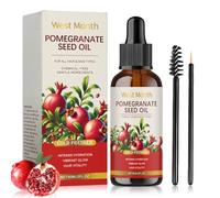 Olio di semi di melograno, olio di rosa canina, olio di semi di melograno spremuto a freddo rosa canina premium 100% puro naturale,per la cura della pelle e dei capelli, 60 ml