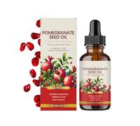 Olio di semi di melograno, squisita essenza, spremuto a freddo, organico, contro l'invecchiamento della pelle, idratazione profonda, contro imperfezioni della pelle e macchie scure, olio vettore con
