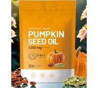 Olio Di Semi Di Zucca 1000Mg Con Saw Palmetto 300 Softgel