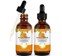 Olio di semi di zucca biologico per capelli (60 ml) - Pumpkin Seed Oil 100 puro - perfetto per l'idratazione e la riparazione di capelli secchi e danneggiati - Uso su capelli e pelle