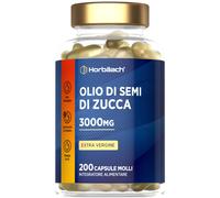 Olio di Semi di Zucca Capsule 3000 mg Pumpkin Seed Oil Integratore Spremuto a