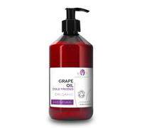 Olio di semi d'uva spremuto a freddo: detergente per il viso, struccante naturale, massaggio, idratante per la pelle (corpo e viso) - 250 ml