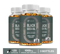 Olio di semi neri 1000 mg - 100% naturale spremuto a freddo