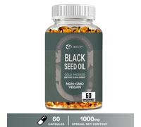 Olio di semi neri 1000 mg - 100% naturale spremuto a freddo