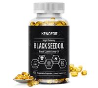 Olio di semi neri 500 mg, spremuto a freddo, non OGM, vegano, semi neri premium