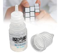 Olio di Silicone per Cubo Magico, 3 ml di Lubrificante in Silicone Trasparente per Migliorare la Velocità del Cubo Magico
