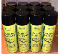 Olio di Silicone spray lubrific. lucid. idrorep. antiades. antistatico 12x500ml