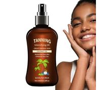 Olio di Tanner - da 100 ml Sun Bronzing Fast abbronzante Olio | Acceleratore di abbronzatura profonda | Prodotto Suntan di lunga durata | Acceleratore Tanner naturale per giorni in spiaggia, sessioni