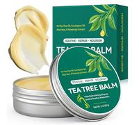 Olio di tea tree crema & balsamo per la cura - Formula idratante con un complesso di estratti vegetali, unguento all'olio dell'albero del tè per le zone secche della pelle come mani, piedi, gomiti e