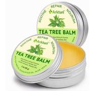 Olio di Tea Tree Pomata 60g - Crema Tea Tree Oil Naturale Extra Forte con Olio di Melaleuca Puro per Acne, Brufoli, Irritazioni, Funghi Pelle e Punti Neri - Gel Lenitivo Viso e Corpo