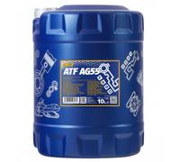 10 (1x10) Litro Mannol Ag 55 Automatico Olio per Ingranaggi / Atf / Zf 6 HP /VW